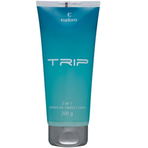 Trip 2 em 1 shower gel cabelo e corpo, 200g